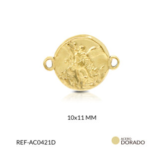 Centro pulsera acero san miguel arcángel x unid