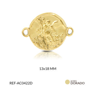 Centro pulsera acero san miguel arcángel x unid