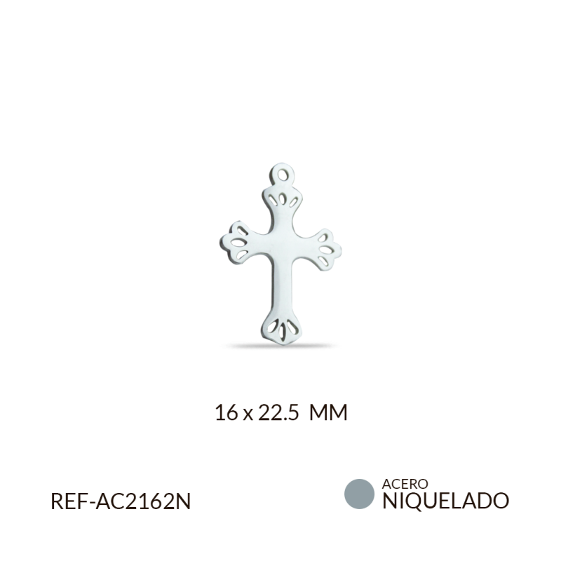 DIJE ACERO CRUZ / x und / REF-AC2162N