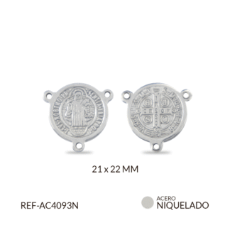 Crucero acero san benito fundido 21x22mm x und