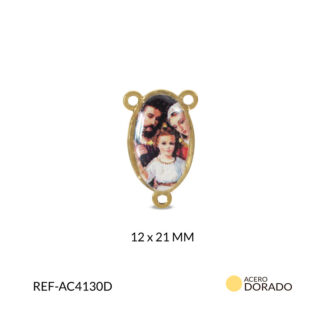 Crucero Acero Sagrada Familia 12x21mm x Und