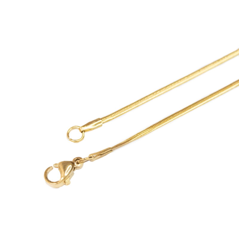 CADENA ACERO SERPIENTE PLANA / x und / REF-AC6095D