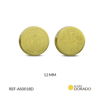Separador Acero Grabado San Benito 12mm x Und