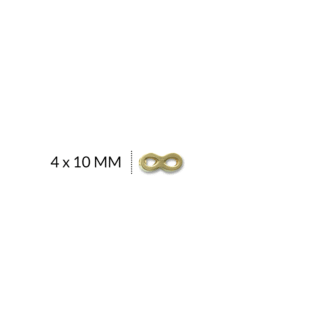 Separador acero infinito 4x10mm x und
