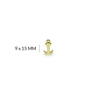 Separador acero ancla 9x15mm x und