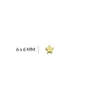 Separador acero estrella 6mm x und