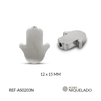 Separador acero mano hamsa 12x15mm x und