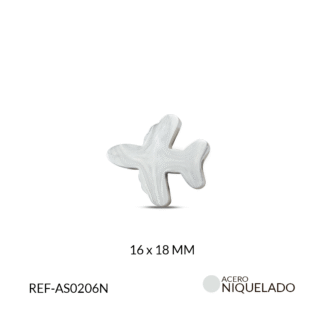 Separador en Acero Avion16x18MM x Und