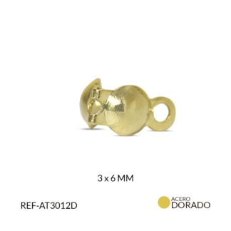 Terminal Acero Tapanudo 3x6mm x12und