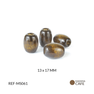 Separador madera café 13x17mm x paq 125grm
