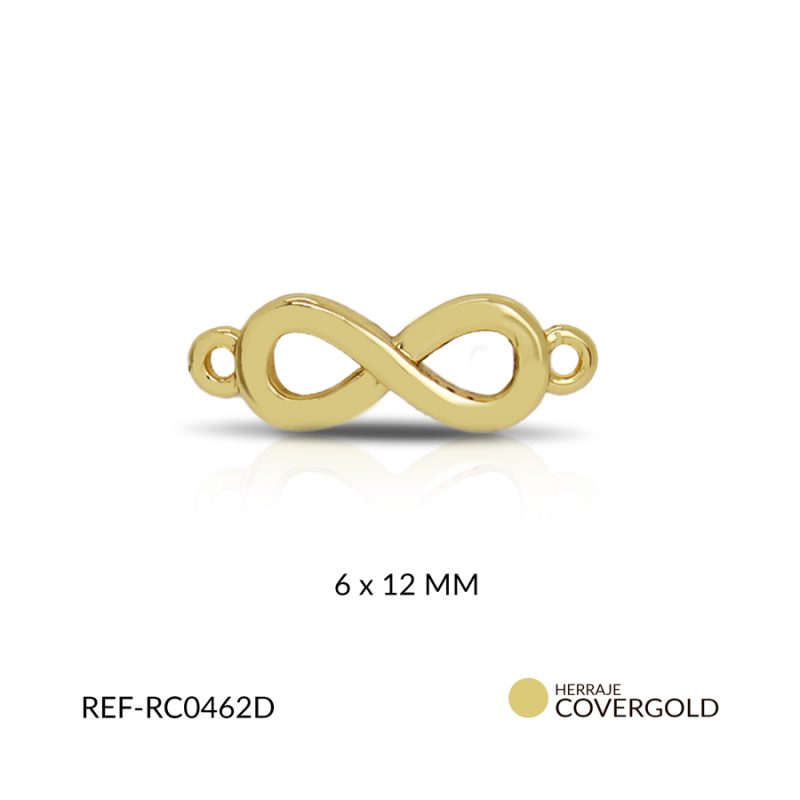 CENTRO PULSERA COVERGOLD INFINITO 6x12MM/ x UND / Ref-RC0462D