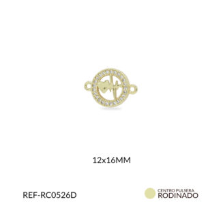 Centro pulsera rodinado corazón cardio