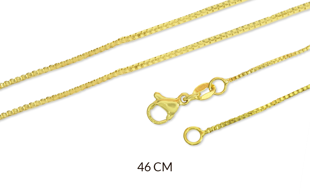 CADENA COVERGOLD COLA DE RATON  / x und / REF-RC6053D