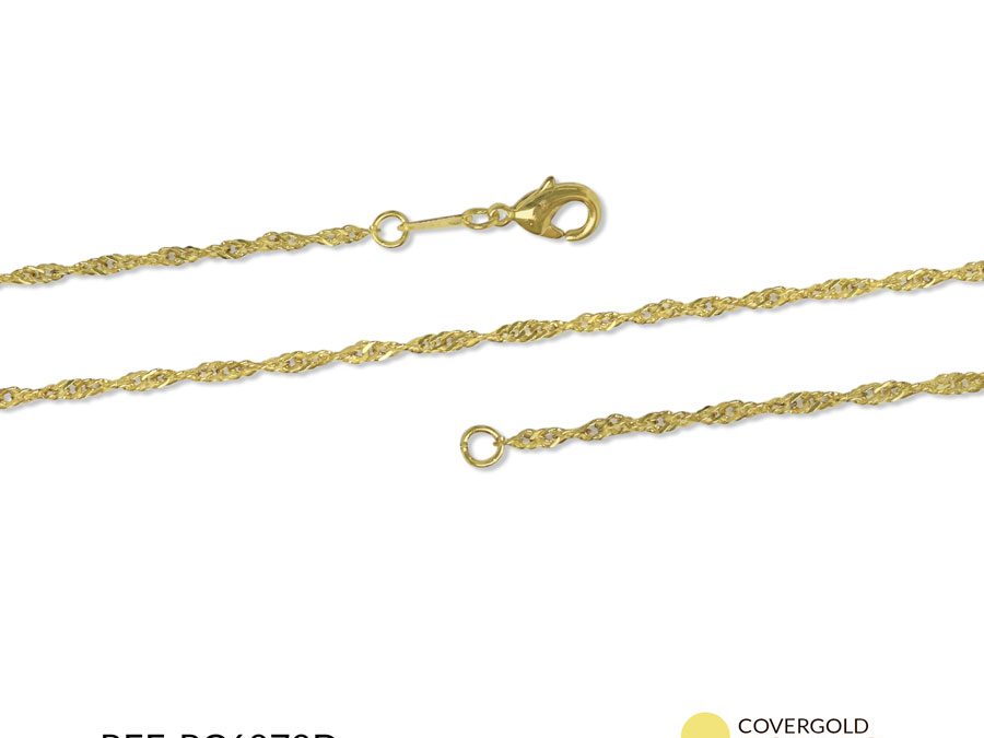 CADENA COVERGOLD SINGAPUR  / x UND / Ref-RC6070D