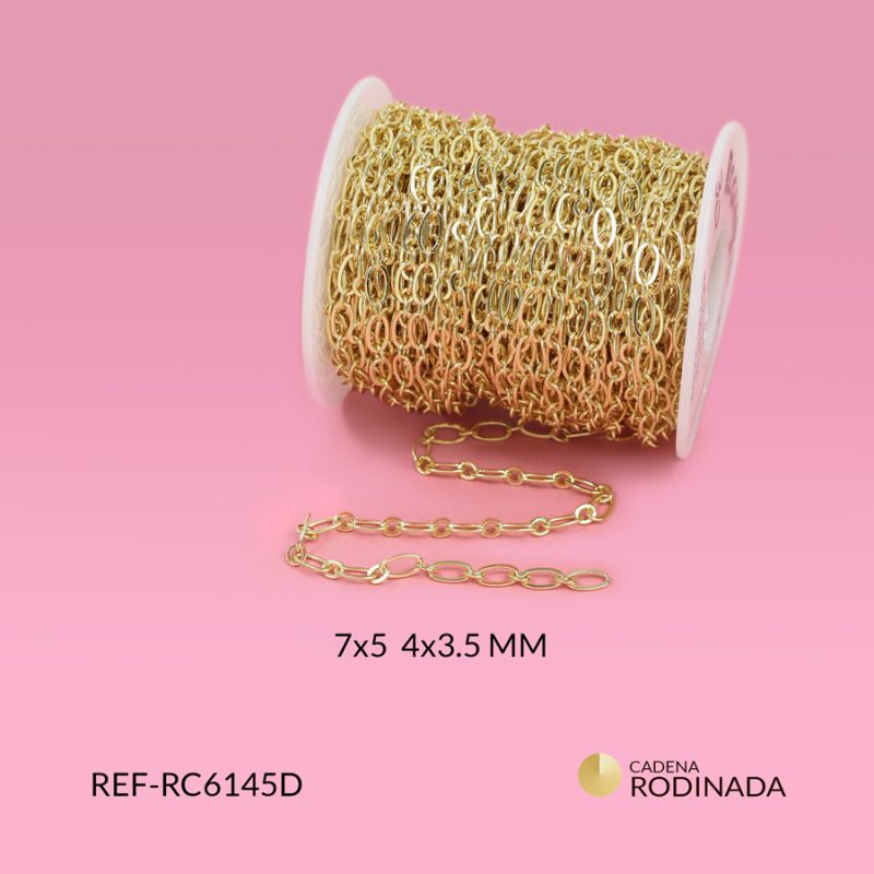 Cadena covergold eslabón x metro