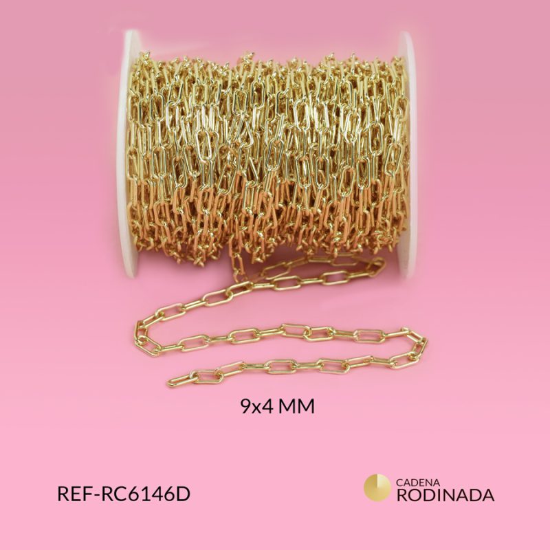 Cadena covergold eslabón alargado