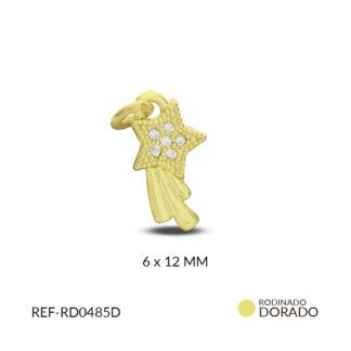 Dije rodinado estrella fugaz x und