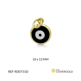 Dije covergold ojo turco 10x13mm x und
