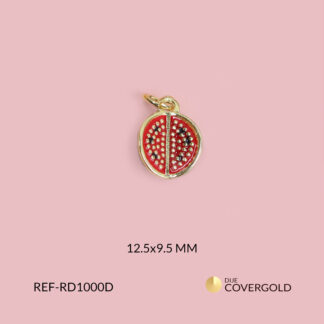 Dije covergold Granada 12.5x9.5mm x und
