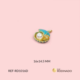 Dije Covergold concha 16x 14.5mm x und