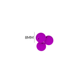 Bola neopreno liso morado 8mm paquete x12 unidades
