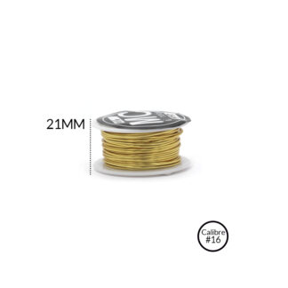 Alambre joyeria #16 1.2mm x rollo