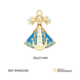 Medalla rodinado San Juan de los lagos