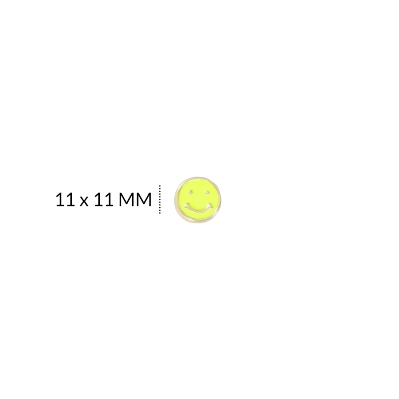 SEPARADOR COVERGOLD CIRCULO RESINA AMARILLO FLUORESCENTE 11 X 11 MM / x UNIDAD / REF-RS0200D