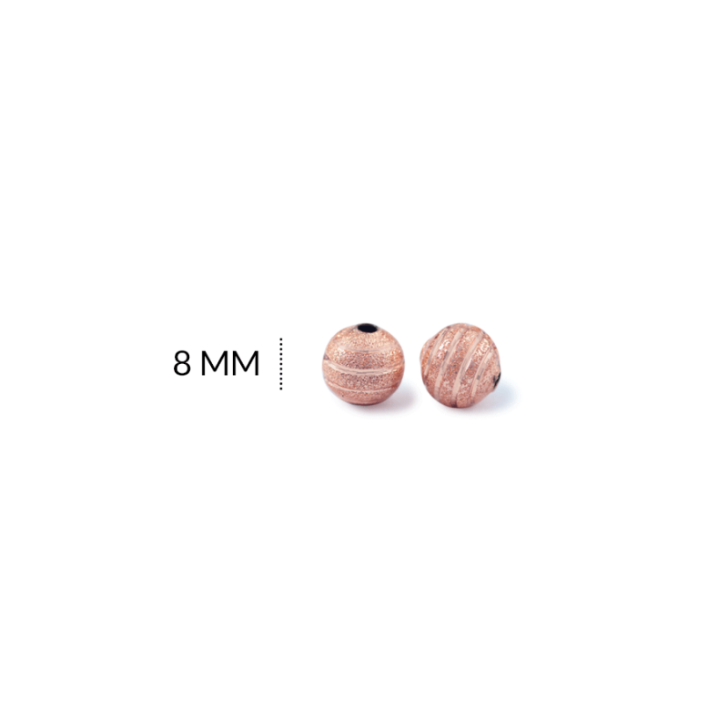 BALIN COVERGOLD CUATRO CANALES 8MM COLOR ROSADO / paquete x 3 und / Ref-RS2012R