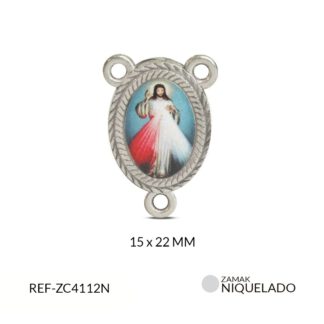 Crucero zamak señor de la misericordia 15x22mm x6 und