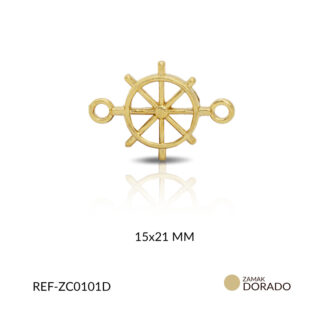 Centro pulsera timón 15x21mm x6 und