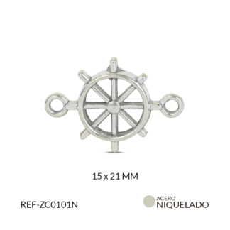 Centro pulsera timón 15x21mm x12 und