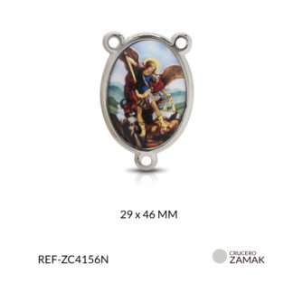 Crucero zamak grande san miguel arcángel 29x46mm x und