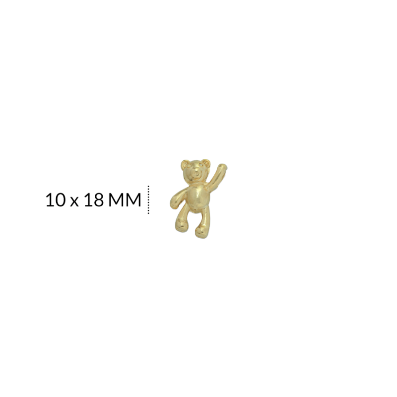 DIJE ZAMAK OSO 10*18MM / x 3 UND / Ref-ZD0354D