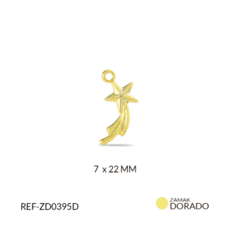 Dije zamak estrella fugaz paquete x3 unidades