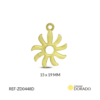 Dije zamak sol 15x19m paquete x3 unidades