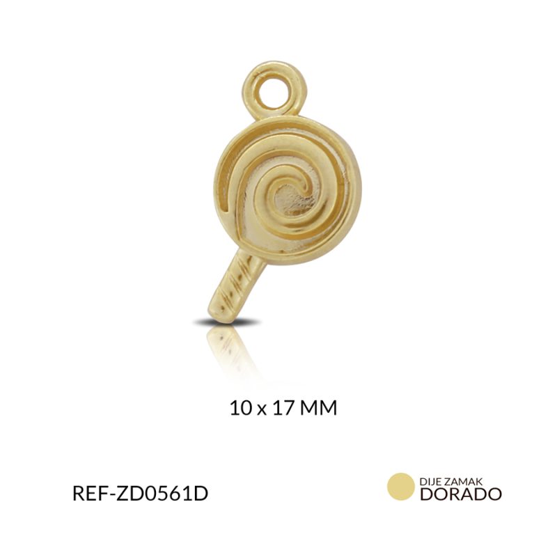 Dije zamak dulce 10x17mm x2 und