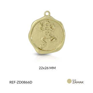 Dije zamak circulo rana 22x26mm x unid