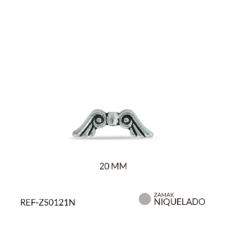 Separador zamak alas 20mm x12 unds