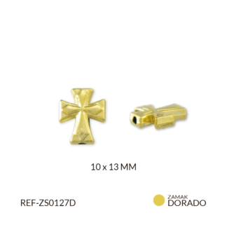 Separador zamak cruz 10x13mm x 3und