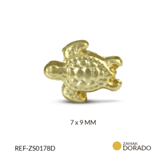 Separador zamak tortuga mini 7x9mm x3 unds