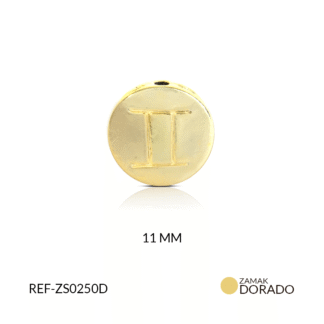 Separador zamak signo zodiacal géminis 11m x3 und
