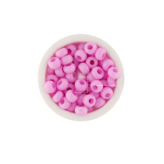 Mostacilla checa mate rosado pastel #8 x 25gramos