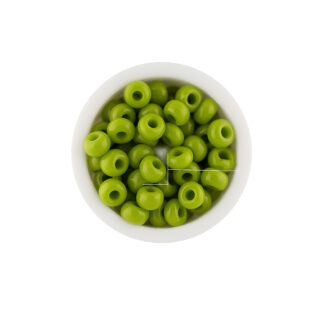 Mostacilla checa verde oliva claro mate #3 paquete x25 gramos