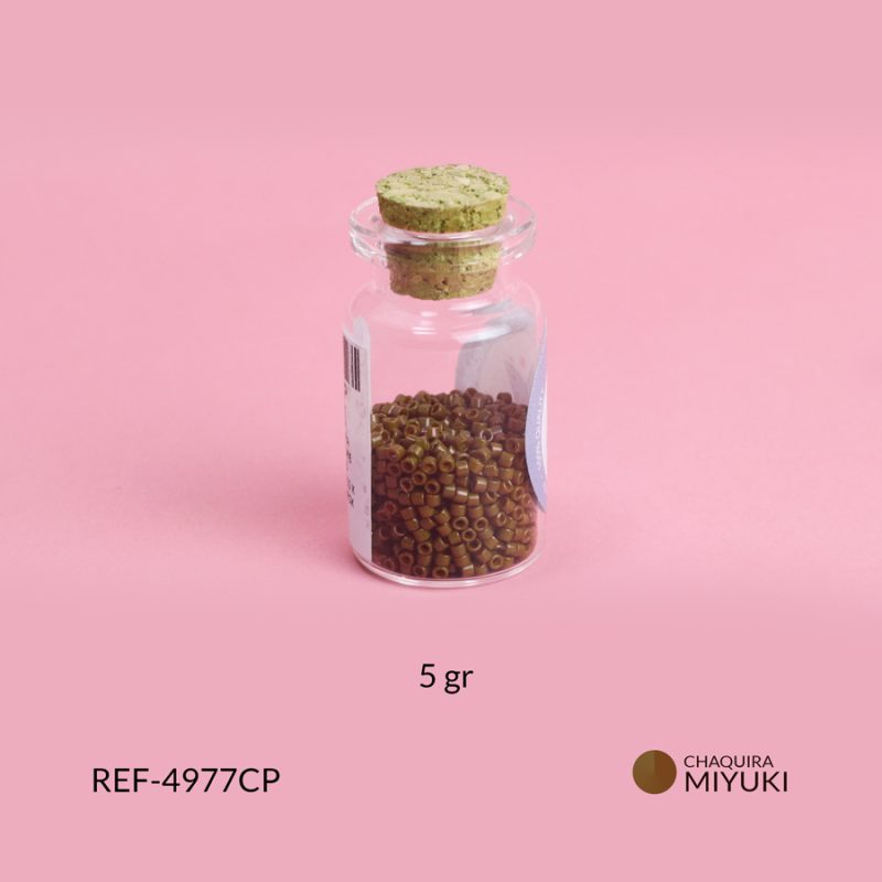 Mostacilla miyuki café pardo