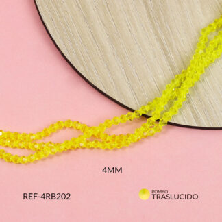 Rombo traslucido amarillo bandera 4mm