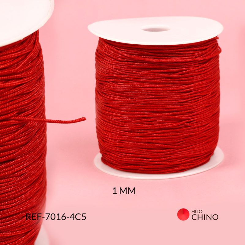 Hilo chino rojo bandera 1.0mm