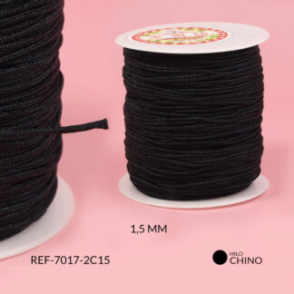 Hilo chino negro 1.5mm