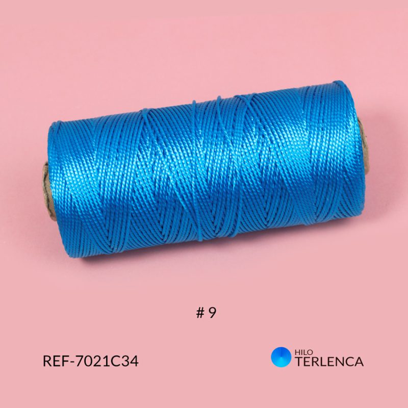 Hilo terlenka azul zafiro #9