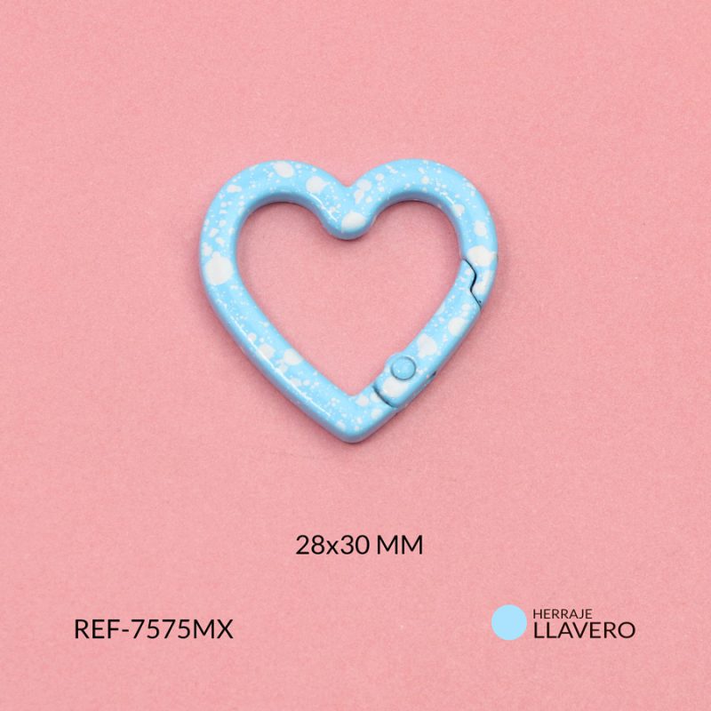 Herraje para llavero 28x30mm x und
